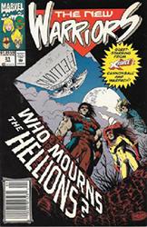 The New Warriors (1st Series) (1990) 31 (Newsstand Edition)