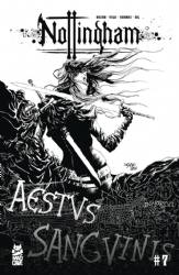 Nottingham [Mad Cave] (2021) 7 (Variant Black And White Cover)