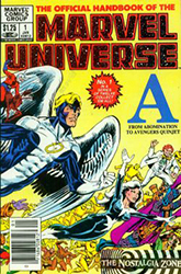Official Handbook Of The Marvel Universe (1983) 1 ($1.25 Cover Price/Newsstand Edition)