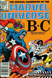 Official Handbook Of The Marvel Universe (1983) 2 ($1.25 Cover Price/Newsstand Edition)