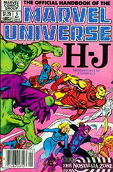 Official Handbook Of The Marvel Universe (1983) 5 ($1.25 Cover Price/Newsstand Edition)