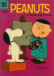 Peanuts (1953) 3 Dell Four Color (2nd Series) 1015) 