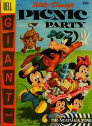 Dell Giant: Picnic Party (1955) 8 