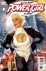 Power Girl (2nd Series) (2009) 1 (Adam Hughes Cover)