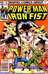 Power Man And Iron Fist (1st Series) (1972) 91 (Newsstand Edition)