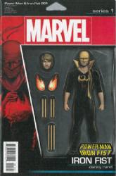 Power Man And Iron Fist (3rd Series) (2016) 1 (1st Print) (Variant Iron Fist Action Figure Cover)