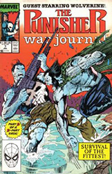 Punisher: War Journal (1st Series) (1988) 7 (Direct Edition)
