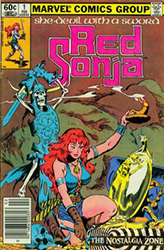 Red Sonja (2nd Marvel Series) (1983) 1 (Newsstand Edition)