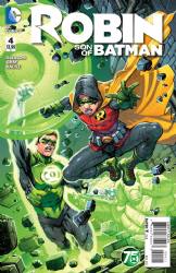 Robin: Son Of Batman (2015) 4 (Variant Green Lantern 75 Cover)