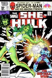 Savage She-Hulk (1980) 23 (Newsstand Edition)