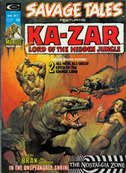 Savage Tales (1971) 7 (Ka-Zar)