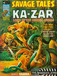 Savage Tales (1971) 8 (Ka-Zar)