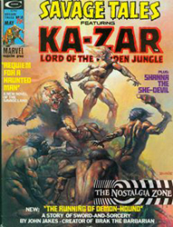Savage Tales (1971) 10 (Ka-Zar)