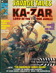 Savage Tales (1971) 10 (Ka-Zar) 