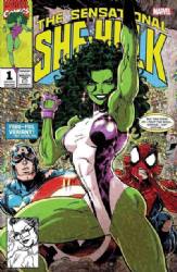The Sensational She-Hulk [Marvel] (2023) 1 (Variant Comics Illuminati Kaare Andrews Cover)