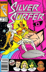 Silver Surfer (2nd Series) (1987) 1 (Newsstand Edition)