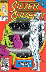 Silver Surfer (2nd Series) (1987) 33 (2nd Print)