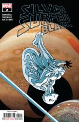 Silver Surfer: Black [Marvel] (2019) 2 (main Jupiter background cover)