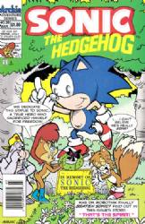 Sonic The Hedgehog (2nd Archie Series) (1993) 22 (Newsstand Edition)