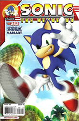 Sonic The Hedgehog (2nd Archie Series) (1993) 252 ('SEGA' Variant Cover)