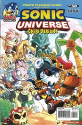 Sonic Universe (2009) 58 (Variant Chibi Cover)