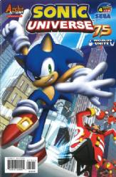 Sonic Universe (2009) 75 (Variant EGA Studios Cover)