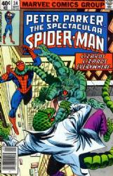 The Spectacular Spider-Man (1st Series) (1976) 34 (Newsstand Edition)