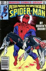 The Spectacular Spider-Man (1st Series) (1976) 76 (Newsstand Edition) (w/ Tattooz)