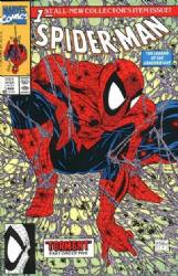 Spider-Man [1st Marvel Series] (1990) 1 (1st Print) (Green Cover) (Unbagged)