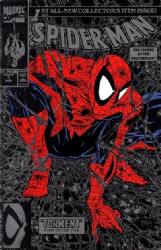 Spider-Man [1st Marvel Series] (1990) 1 (1st Print) (Silver / Black Cover) (Unbagged)