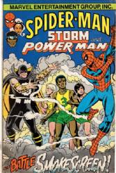 Spider-Man, Storm And Power Man Battle Smokescreen (1982) nn (Marvel Entertainment Group, Inc.)