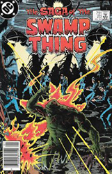 (Saga Of The) Swamp Thing (2nd Series) (1982) 20 (Newsstand Edition)
