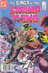 (Saga Of The) Swamp Thing (2nd Series) (1982) 22 (Newsstand Edition)