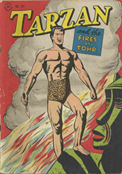 Tarzan (And The Fires Of Tohr) (1950) Dell Four Color (2nd Series) 161 