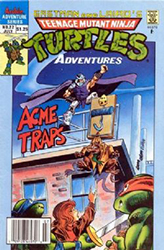 Teenage Mutant Ninja Turtles Adventures (2nd Series) (1989) 22 (Newsstand Edition)