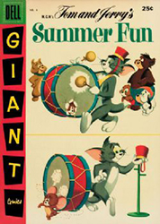 Dell Giant: Tom And Jerry's Summer Fun (1954) 4