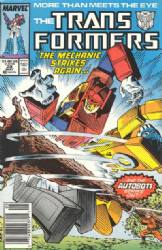 Transformers (1984) 28 (Newsstand Edition)