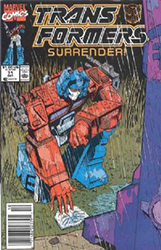 Transformers (1984) 71 (Newsstand Edition)
