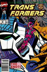 Transformers (1984) 75 (Newsstand Edition)