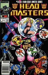 Transformers: Headmasters (1987) 3 (Newsstand Edition)
