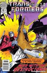 Transformers In 3-D (1987) 3 (Blackthorne 3-D Series 37)