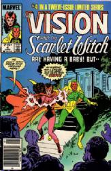 Vision And The Scarlet Witch (2nd Series) (1985) 4 (Newsstand Edition)