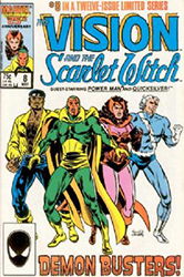 Vision And The Scarlet Witch (2nd Series) (1985) 8 (Direct Edition)