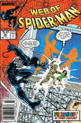 Web Of Spider-Man (1st Series) (1985) 36 (Newsstand Edition)