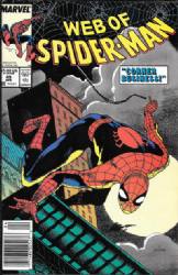 Web Of Spider-Man (1st Series) (1985) 49 (Newsstand Edition)