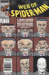 Web Of Spider-Man (1st Series) (1985) 52 (Newsstand Edition)