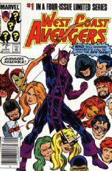 West Coast Avengers [1st Marvel Series] (1984) 1 (Newsstand Edition)