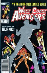 West Coast Avengers [1st Marvel Series] (1984) 2 (Newsstand Edition)