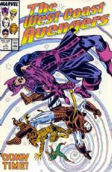 The West Coast Avengers [2nd Marvel Series] (1985) 19 (Direct Edition)