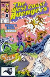 The West Coast Avengers [2nd Marvel Series] (1985) 31 (Direct Edition)